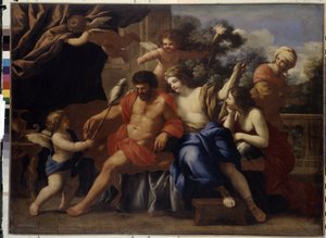 Ercole e Onfale da Giovanni Francesco Romanelli