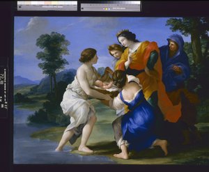 Il ritrovamento di Mosè da Giovanni Francesco (1610 62) Romanelli