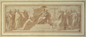 Giuseppe davanti al Faraone