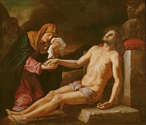 Gesù pianto dalla Vergine