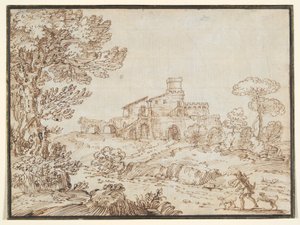 Terme di Caracalla da Giovanni Francesco Grimaldi