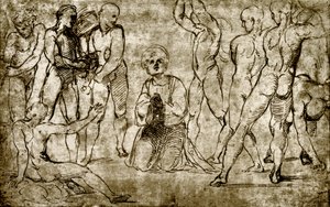 Lapidazione di Santo Stefano da Giovanni Francesco Penni