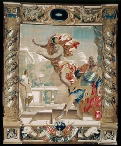 Mercurio dice a Enea di lasciare Cartagine, 1679