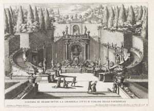 Fontana dei Draghi nei giardini di Villa d