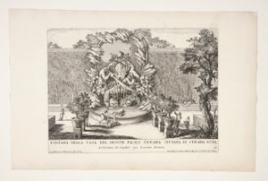 Le Fontane nei Palazzi e nei Giardini di Roma, Parte Terza da Giovanni Francesco Venturini