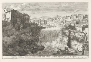 Cascata del fiume Aniene a Tivoli