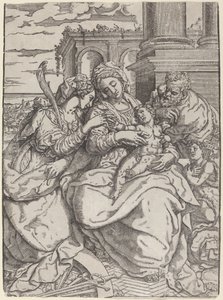 Madonna col Bambino e Santa Caterina