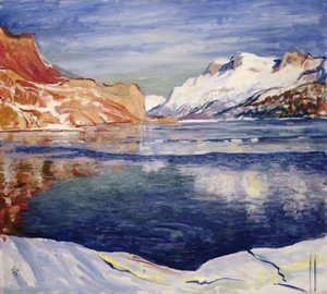 Lago che gela, Maloja da Giovanni Giacometti