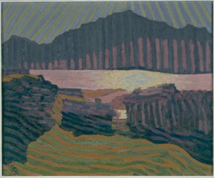 Veduta di Capolago da Giovanni Giacometti