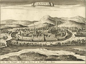 Castello di Košice (Giovanni Giacomo De Rossi, 1683) da Giovanni Giacomo De Rossi