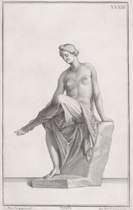 Statua di Venere da Giovanni Girolamo Frezza