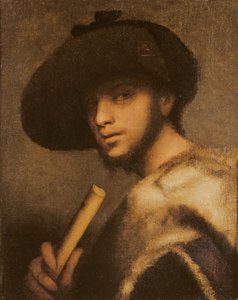 Un pifferaio da Giovanni Girolamo Savoldo