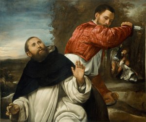 La Morte di San Pietro Martire da Giovanni Girolamo Savoldo