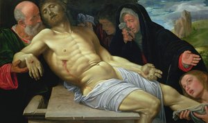 La lamentazione di Cristo da Giovanni Girolamo Savoldo