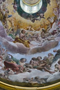 Gloria del Paradiso (dettaglio) da Giovanni Lanfranco
