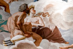 Nettuno e Cerere (dettaglio) da Giovanni Lanfranco
