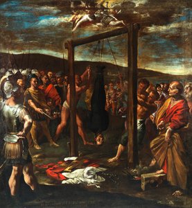 Il martirio di San Giuseppe il Presbitero, ca. 1640-1645 da Giovanni Lanfranco