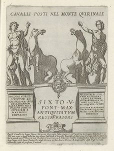 Dioscuri sul Quirinale