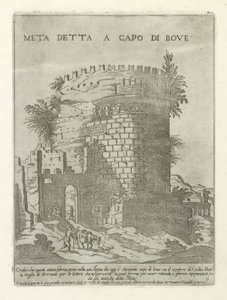 Tomba di Cecilia Metella a Roma da Giovanni Maggi