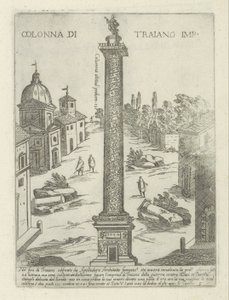 Colonna di Traiano a Roma da Giovanni Maggi