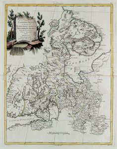 Lapponia russa con i governi di Olonecholi, Carelia, Bielozero e Ingria nella Russia europea, da Tome III del "Nuovo Atlante", inciso da G. Zuliani da Giovanni Marco Pitteri