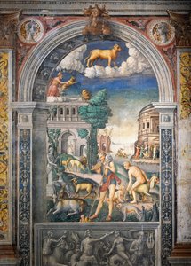 Affresco di Giovanni Maria Falconetto (1468-1535), Sala dello Zodiaco, Palazzo D