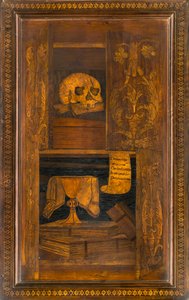 Coro Canonico Ligneo, Intarsiato da Giovanni Maria Platina 1484, Stallo Superiore