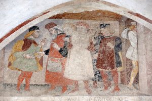 Complotto per rapire Simone, Storie dalla vita del Beato Simone di Trento da Giovanni Marinoni