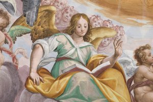 Angelo e putti da Giovanni Mauro della Rovere
