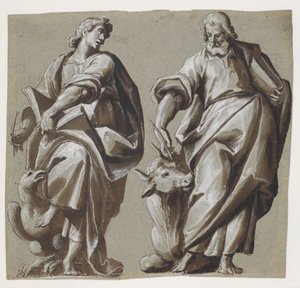 Gli evangelisti Giovanni e Luca
