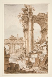 Un capriccio romano da Giovanni Paolo Panini