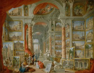 Roma moderna da Giovanni Paolo Pannini