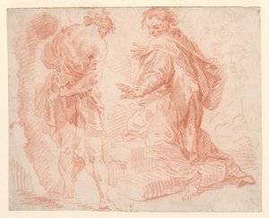 Figure in piedi e inginocchiate