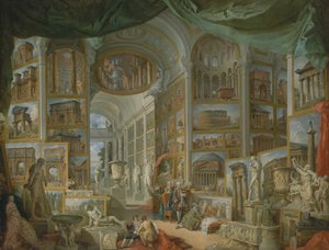 Antica Roma, 1757 da Giovanni Paolo Pannini