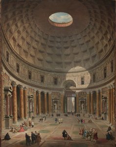 Interno del Pantheon, Roma da Giovanni Paolo Pannini
