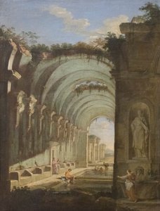 Rovine con terme da Giovanni Paolo Pannini
