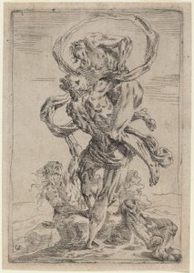 Ercole e Anteo da Giovanni Pietro Possenti