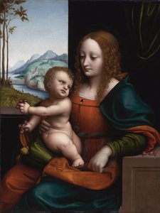 Madonna delle ciliegie da Giovanni Pietro Rizzoli Giampietrino