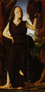 La Musa Melpomene da Giovanni Santi