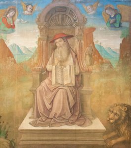 San Girolamo in trono