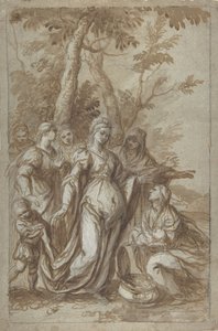 Il Ritrovamento di Mosè, ca. 1671