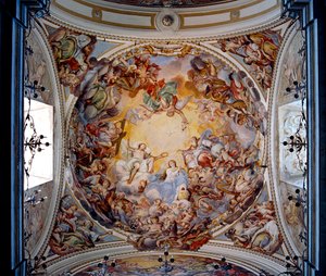 Incoronazione della Vergine, 1725