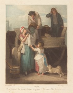 Piselli freschi raccolti, Giovane Hastings da Giovanni Vendramini after Francis Wheatley