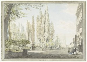 Veduta di Villa Montalto a Roma