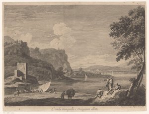 Paesaggio fluviale da Giovanni Volpato