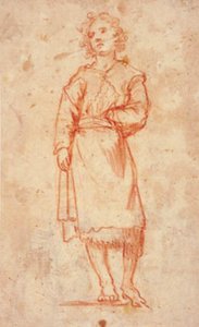 Ragazza in piedi