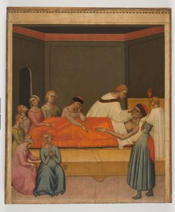 Estrema Unzione, c.1360 da Giovanni del Biondo dal Casentino