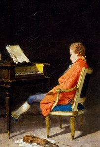 Ritratto di Wolfgang Amadeus Mozart (1756-1791)