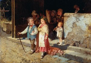 Giovane coppia sposata, di Giovanni Del Re da Giovanni del Re