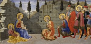 Adorazione dei Magi (dettaglio)